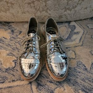 Fergilicious silver shoes